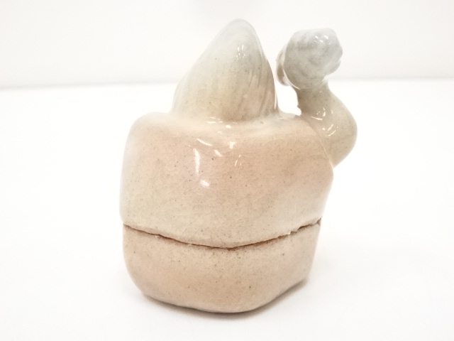 道具 ] - 道具 萩焼 三輪敏之造 干支申香合（共箱） | ネットショップ